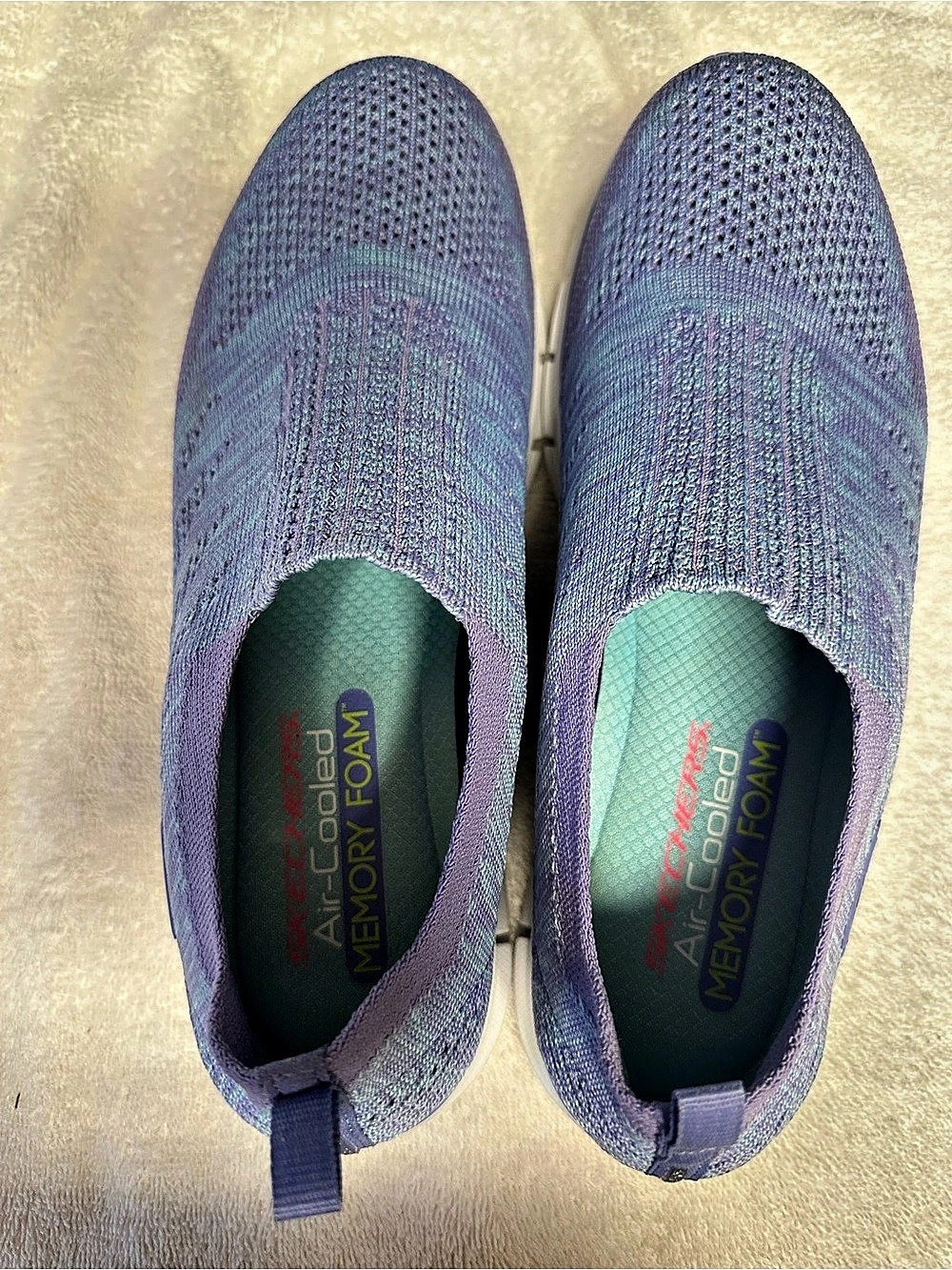Skechers Glider Stunner Knit Sneakers US 8.5 Purple